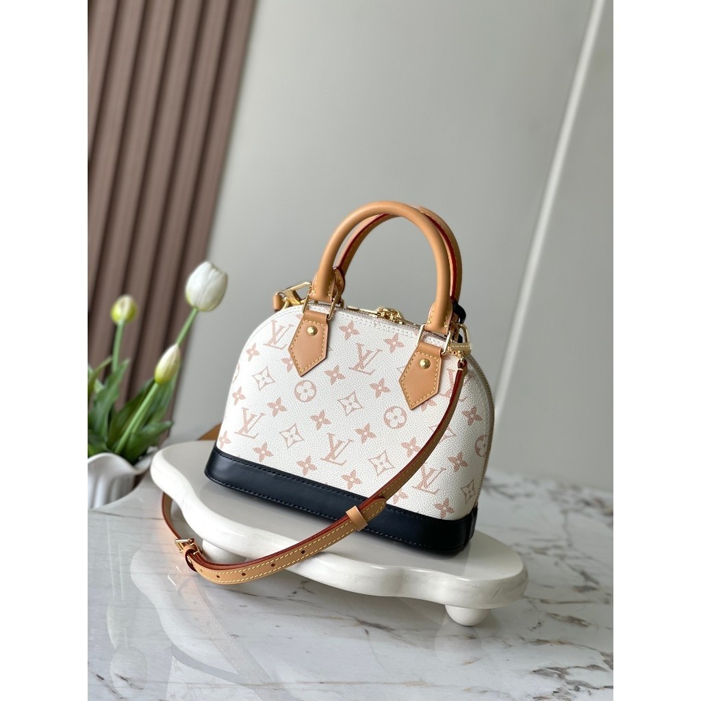 2025 New Lv Top Original NANO ALMA Tote Women's Shoulder Bag