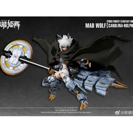 Nuke Matrix Mad Wolf Machine Girl Cyber Forest Epidemic FF0119 Model Kit