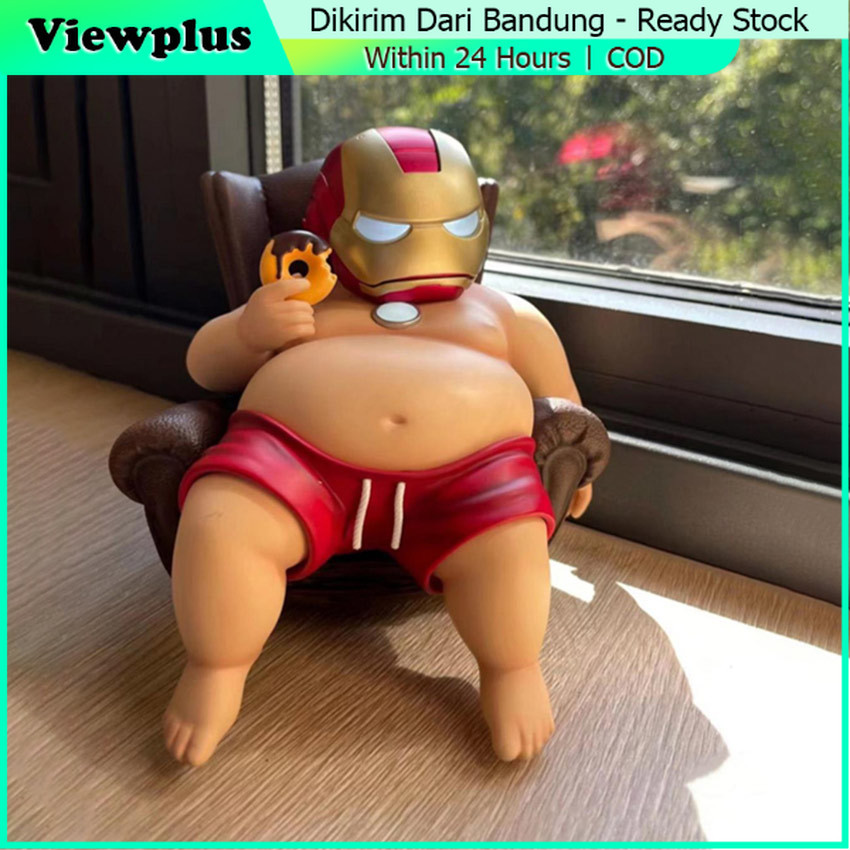 Action Figure Fat Boy Ironman Hadiah Untuk Anak Laki-Laki / Mainan Pajangan Kantor Meja Pajangan Ani