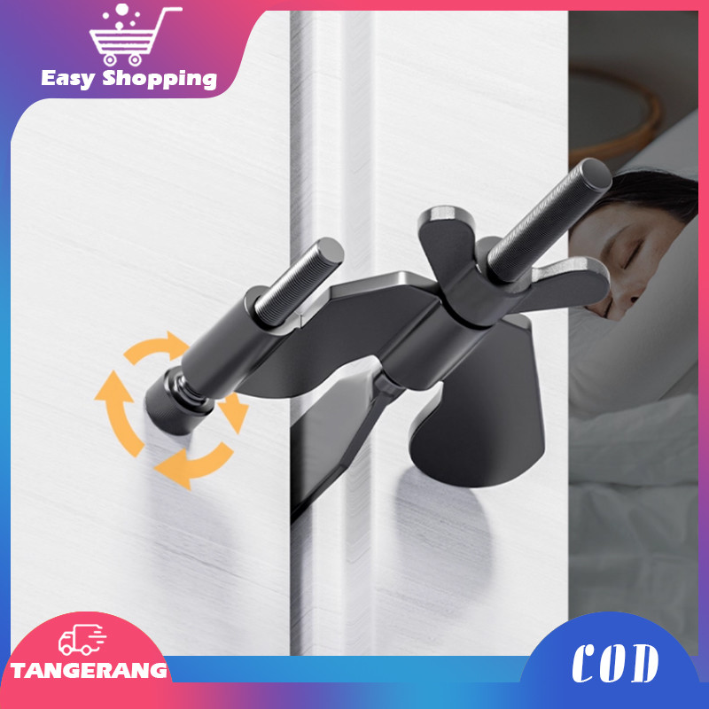 Kunci Pintu Anti Maling Safety Travel Penahan Pintu Portable Tambahan Kunci Pintu
