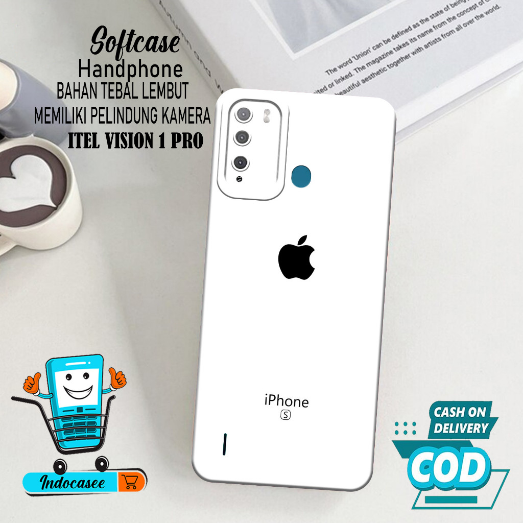 Case Hp Itel Vision 1 Pro - Softcase Itel Vision 1 Pro - Casing Itel Vision 1 Pro - Kesing Itel Visi