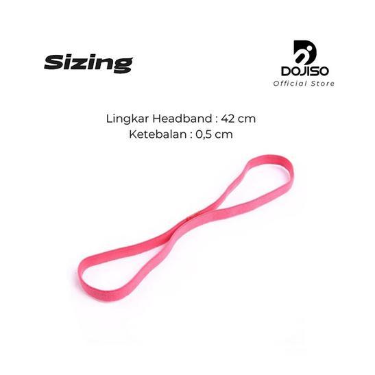 HAIRBAND MINI Karet Ikat Rambut Kepala Pria Wanita Olahraga Badminton Bulu Tangkis Sepak Bola / Head