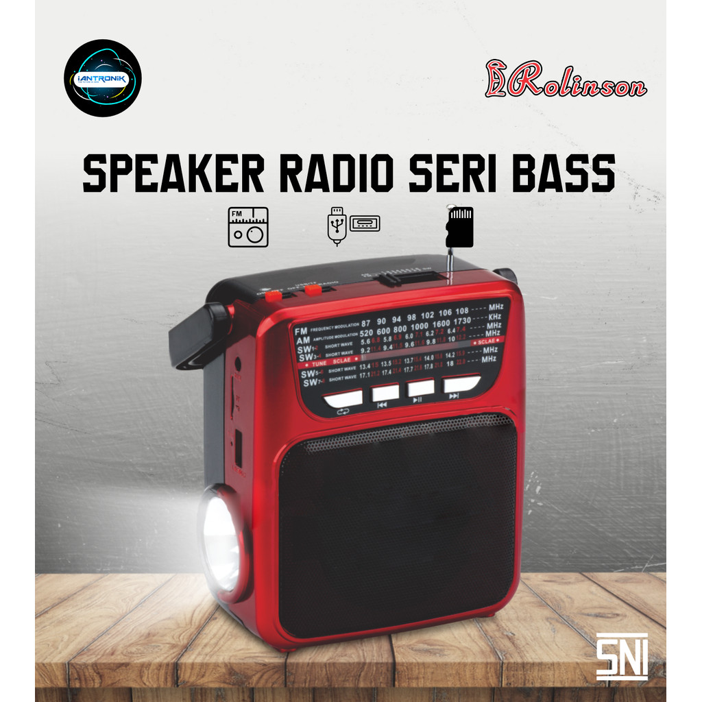 Mitsuyama RL-4049BT Radio Bluetooth - Speaker Portabel