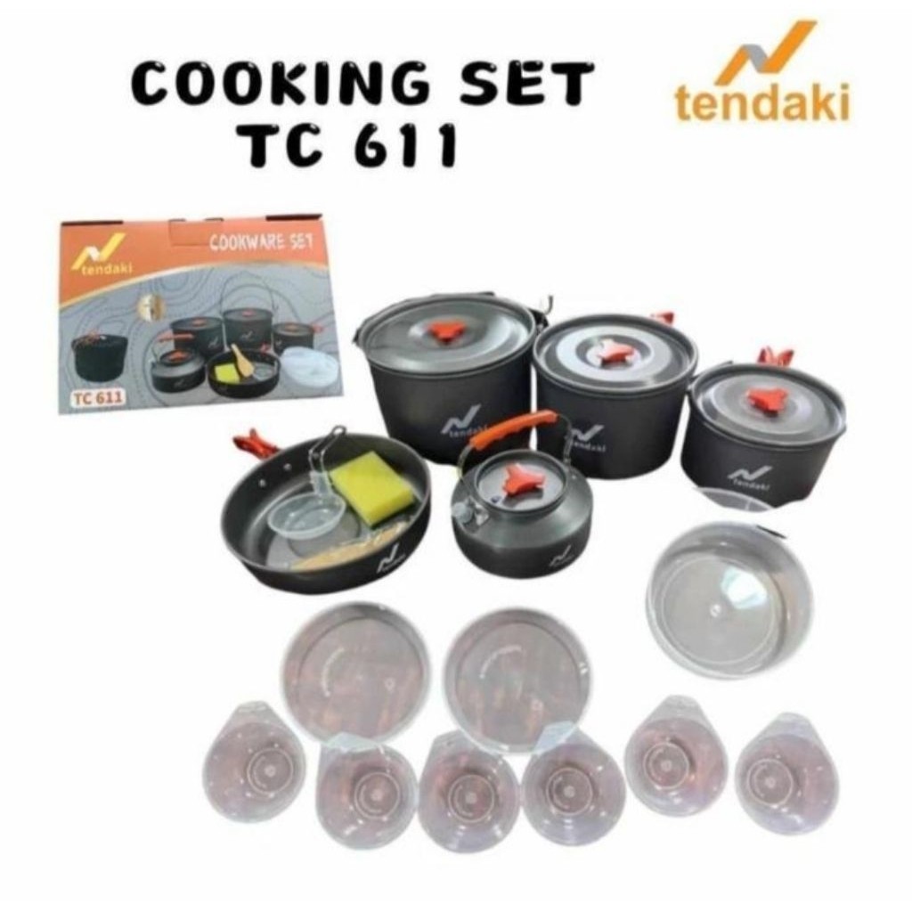 TENDAKI. COOKING SET TC 601 600 500 308 / KOMPOR TENDAKI TS 100 203 / KOMPOR KOTAK TENDAKI / KOMPOR 