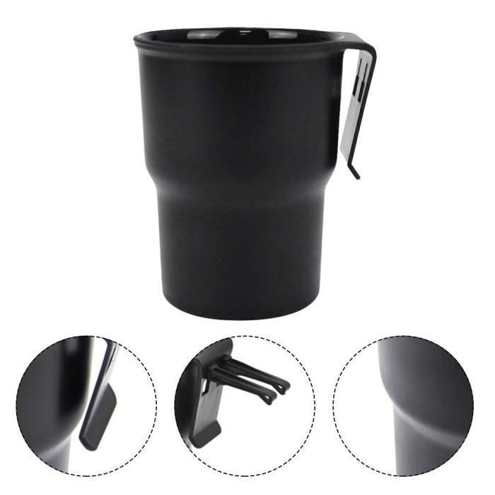 IMS - 3in1 Tempat Botol Tong Sampah Gantung Ac Pintu Mobil Car Cup Holder Asbak Universal clip Jepit