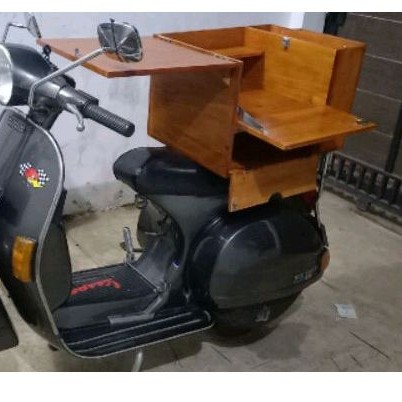 Box Kopi Motor + Tempat Gelas Cup