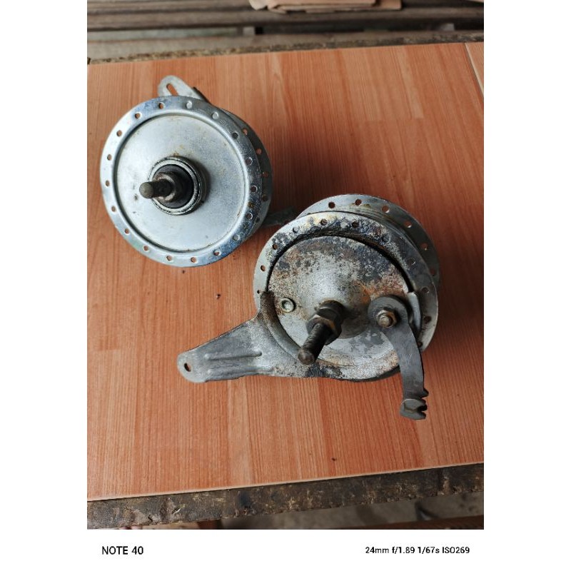 tromol sepeda bmx motobike atau sepeda mini jadul nos lobang 28