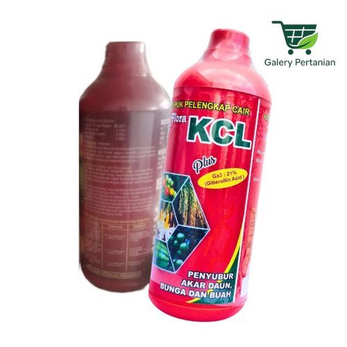 Pupuk Bio Flora KCL 1000ml Cair Plus GA3 untuk Akar Daun dan Buah