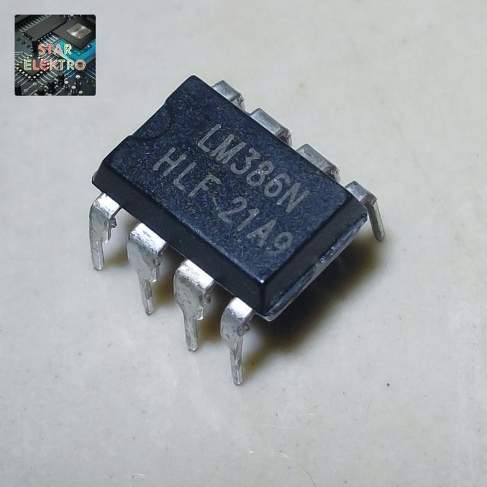 5 Buah 5Pcs LM386N Dip-8 Tancap LM 386N 386 LM386 IC Low Power Audio OpAmp HLF Class-D Komponen Chip