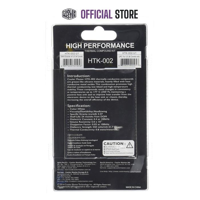 Thermal Paste Cooler Master High Performance Thermal Paste