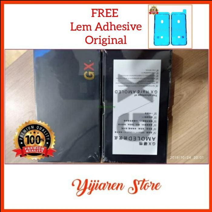 (Jaya Accesories) LCD TOUCHSCREEN iPhone X Kualitas OLED FULLSET 100% Original GX - GX OLED