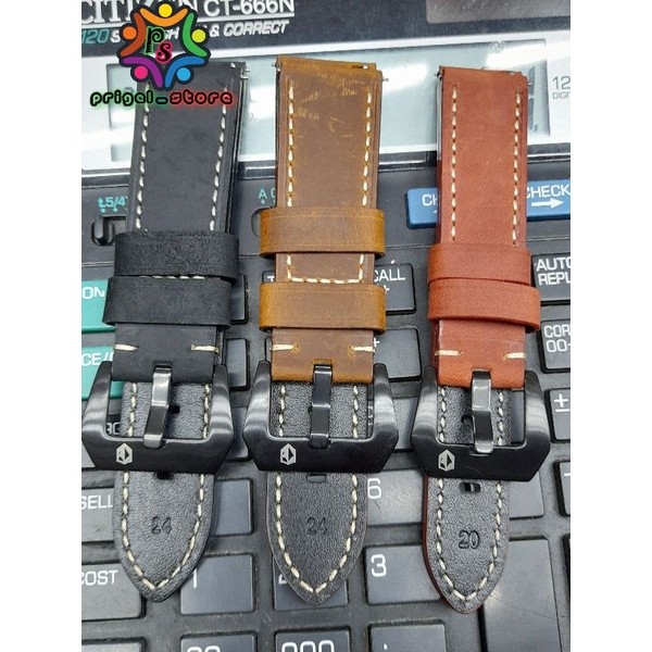 TALI JAM KULIT EXPEDITION ORIGINAL SPRING BAR QUICK RELEASE STRAP KULIT JAM EXPEDITION