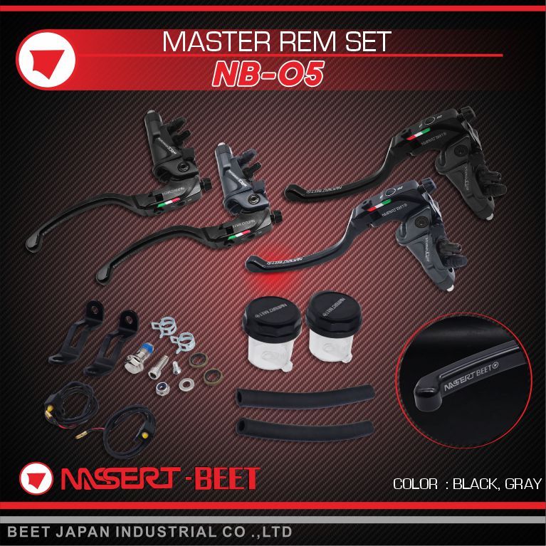 Master Rem Set Nb-05 Nmax Xmax Adv Set Kanan Kiri Nassert Beet