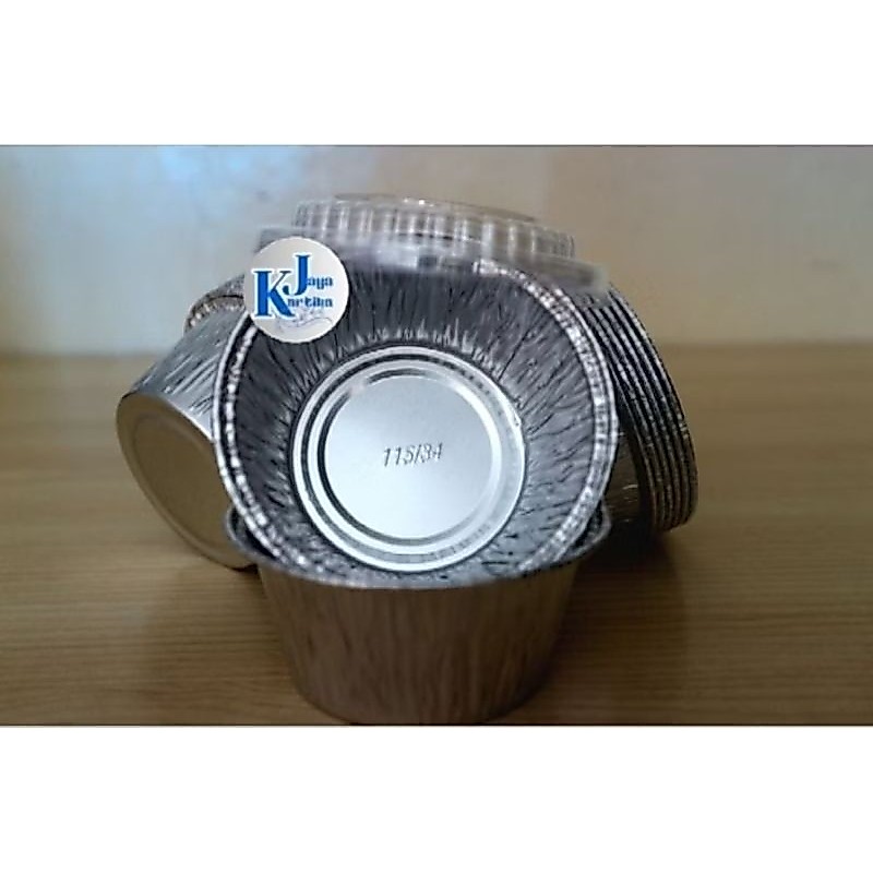 Aluminium Foil Cup RX125 [115/34] + Tutup Mica