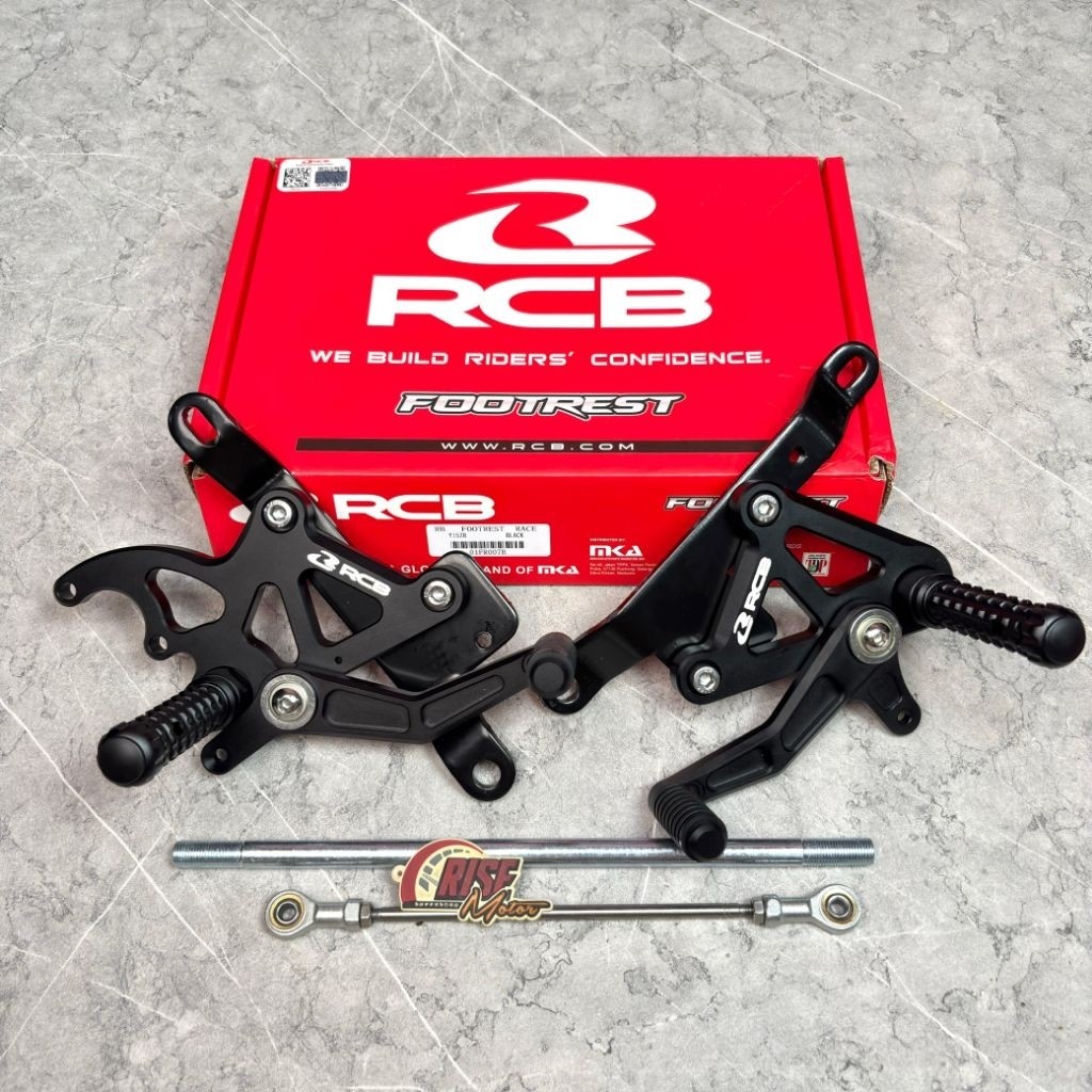 FOOTSTEP UNDERBONE MX KING RCB RACING BOY HITAM