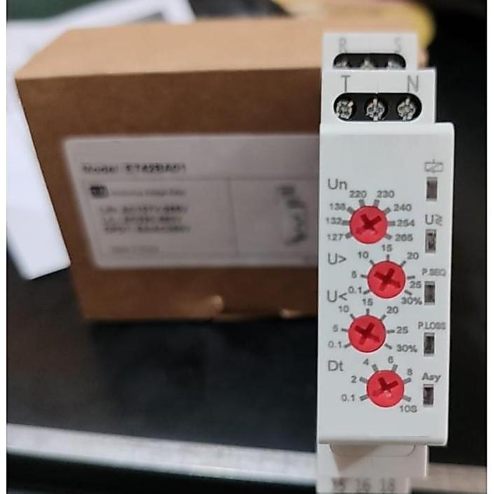 NEW Phase Failure Relay, Phase Sequence Protector with LED Signaling