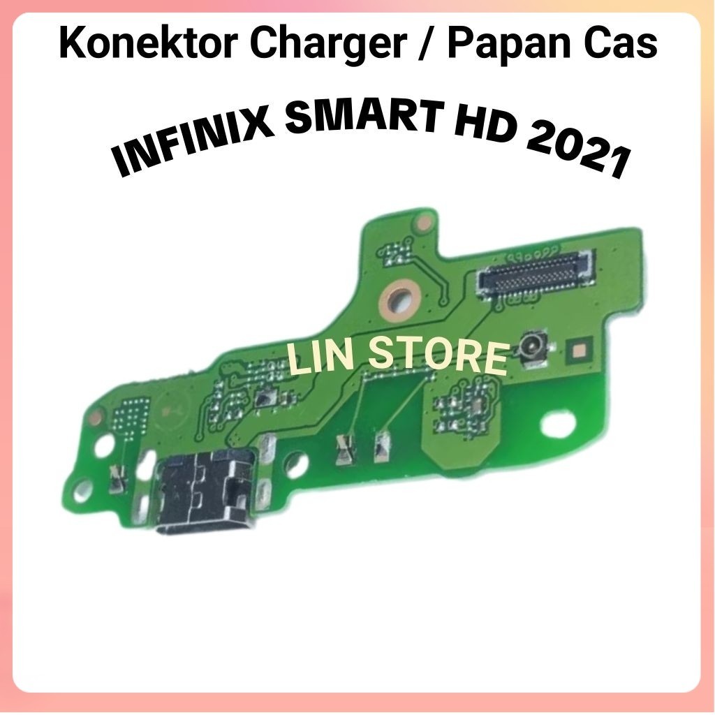 Ori Konektor Charger Infinix Smart HD 2021  Konektor Board Cas Infinix SmartHD / HD 2021 100% Asli