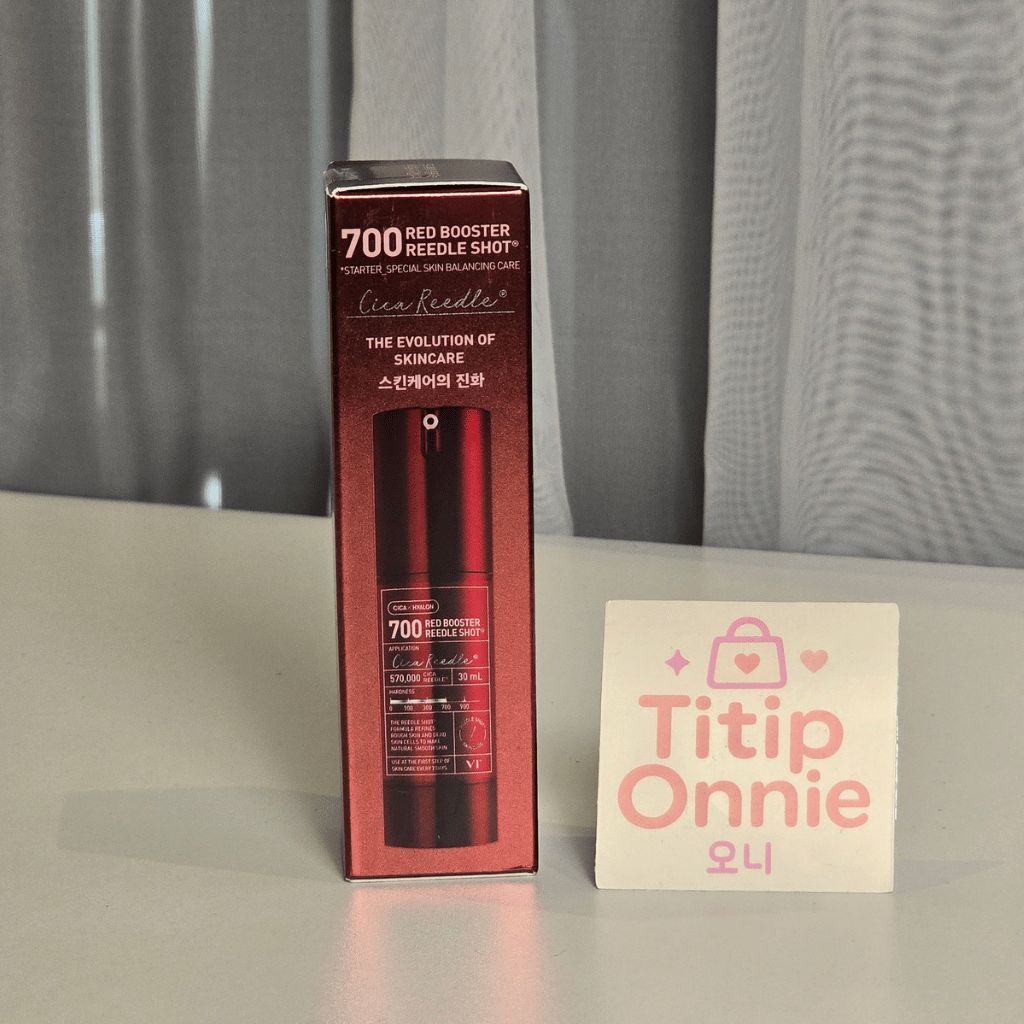 [ORIGINAL 100%] VT Cosmetics Red Booster Reedle Shot 700 | Serum Essence 30ml | Skin Balancing Care 