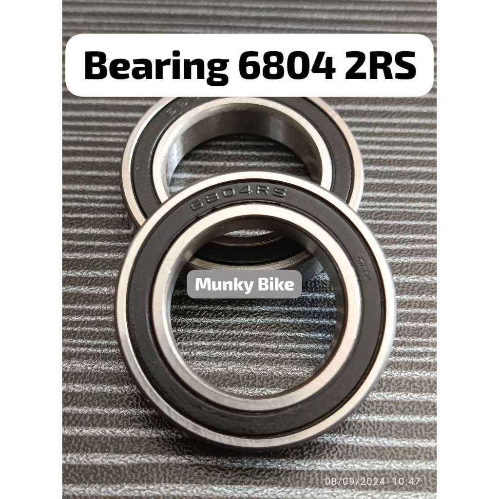 Foto Bearing Laker Laher BB 6804 2RS Seal Rubber Ball Bearing 20 x 32 x 7 mm Hollowtech HT1 sepeda