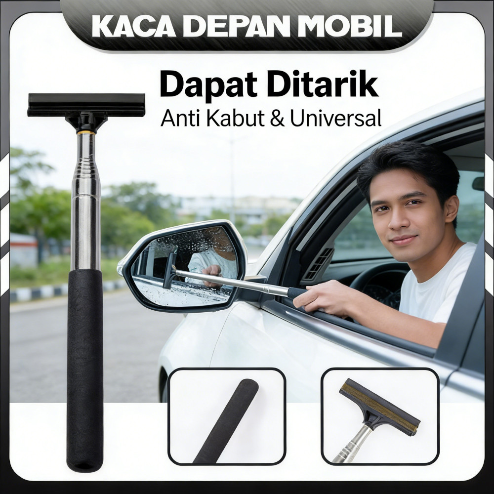 Mobil Wiper Wiper Serba Guna Anti Pembersih Kaca Wiper Wiper Retractable Wiper Wiper Wiper Anti Fog 