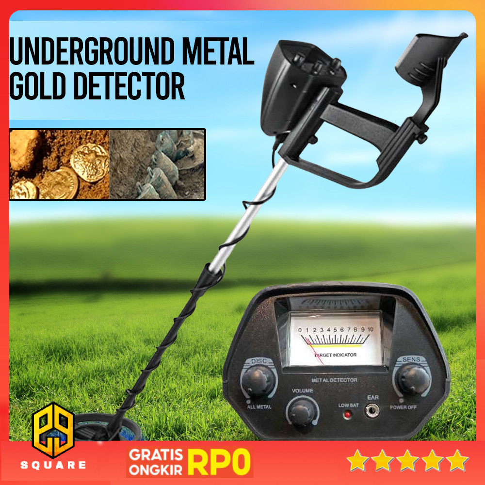 Taffware Underground Metal Gold Detector High Sensitivity - MD-4030P Original 99 Square