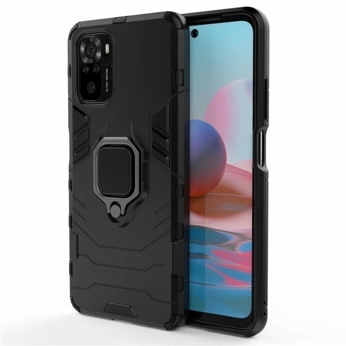 CASE XIAOMI REDMI NOTE 10 / 10S / POCO M5S IRING CASE ROBOT ARMOR STANDING PHONE
