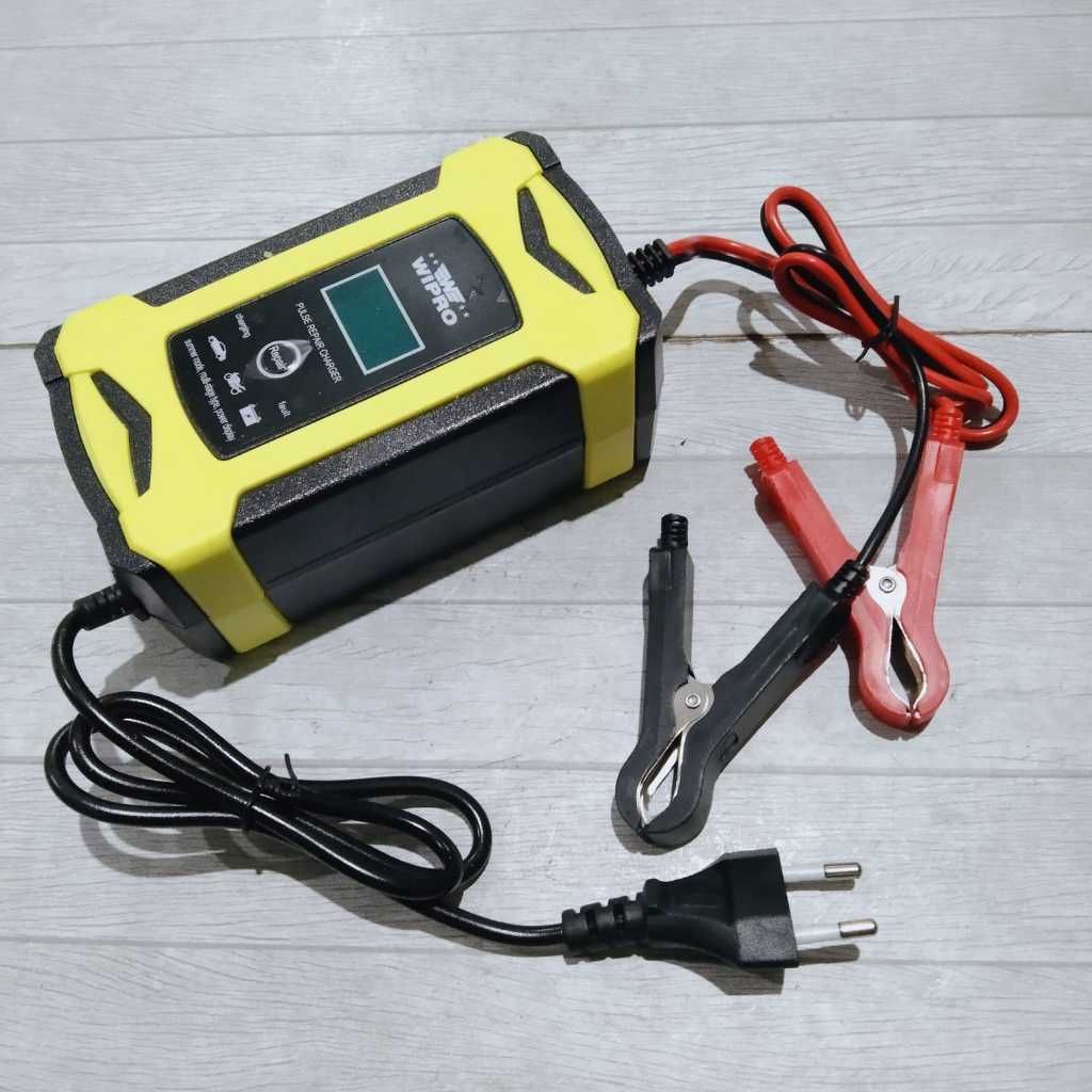 WIPRO CHARGER AKI MOBIL DIGITAL SMART-06 CHARGER BATERAI WIPRO