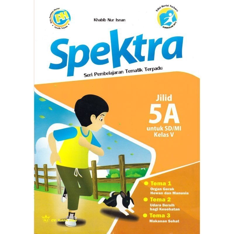 Spektra jilid 5A seri pembelajaran tematik terpadu - SATRAI