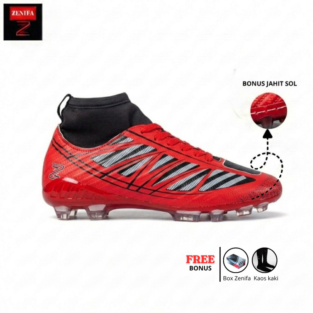 Zenifa - Sepatu Sepak Bola Boots Zenifa Tsuyoi Size 39-43
