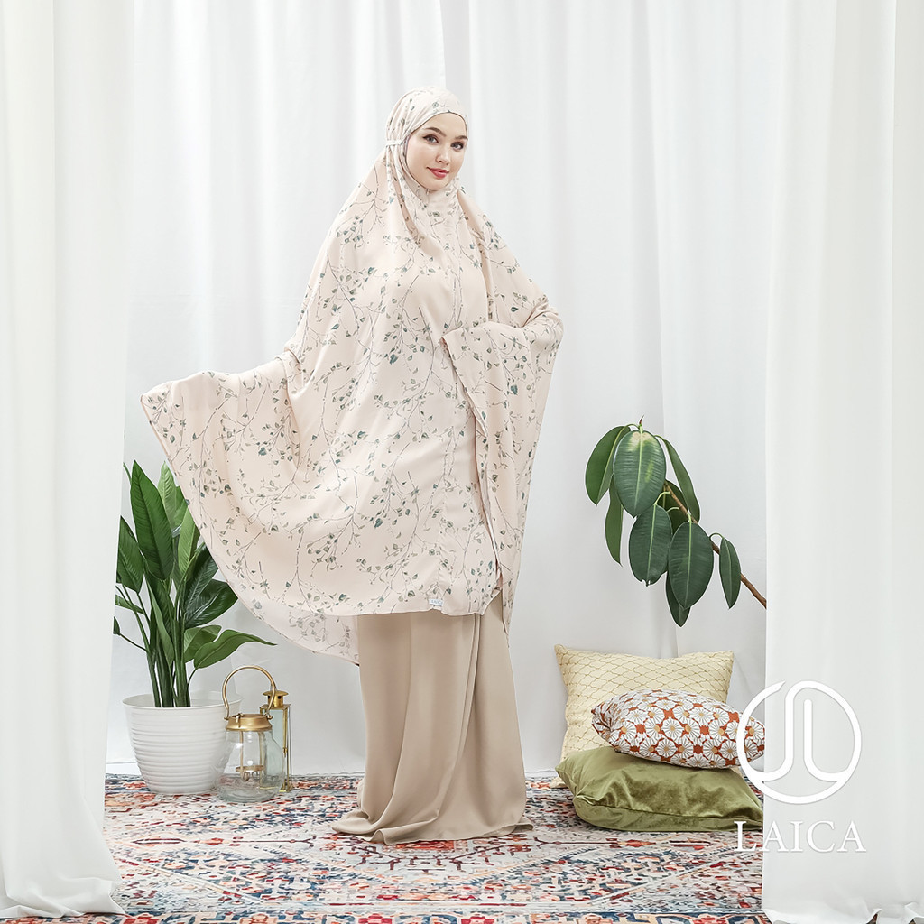 Laica - Mukena Rayon Kombinasi Amidala 2in1 All Size