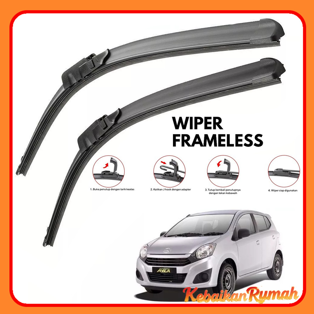 Wiper Frameless Wiper Kaca Mobil Frameless Wiper Mobil Frameless