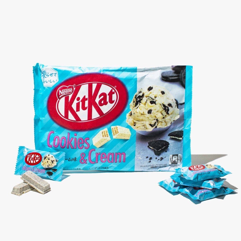 Coklat Nestle KITKAT Mini Cookies and Cream asal Jepang