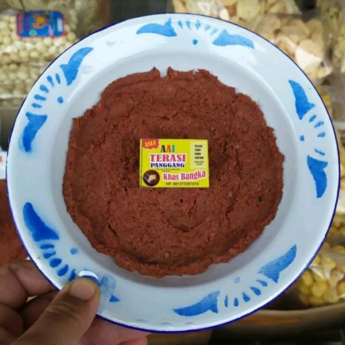TERASI PANGGANG BANGKA TERASI PIRING BANGKA TERASI SUPER SIAP MAKAN