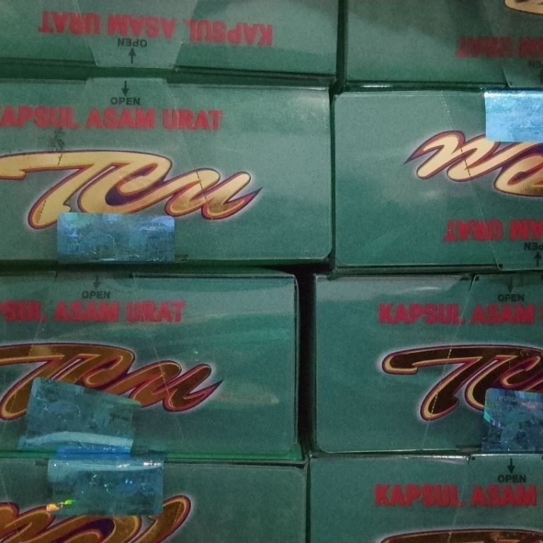 ( bunnyherbal ) biru tcu e (obat asam urat)
