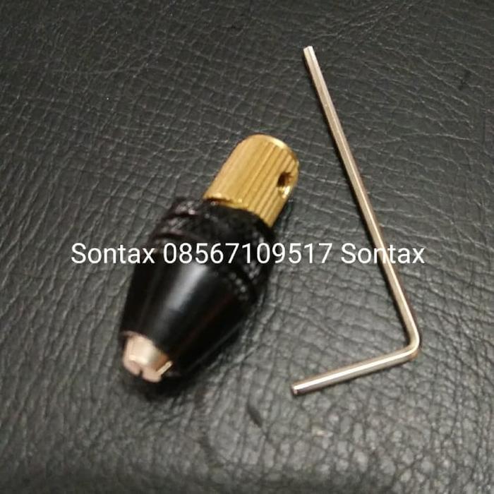 chuck kepala bor mini drill as shaft 2mm 2 mm mata bor 3mm 3 mm collet Big Salle 
