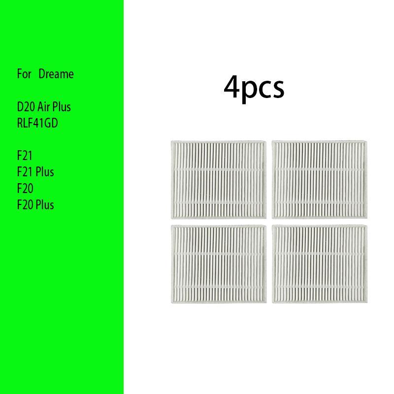 For Dreame D20 Air Plus / RLF41GD / F21 / F21 Plus / F20 / F20 Plus / Robot Vacuum Filter Spare Part