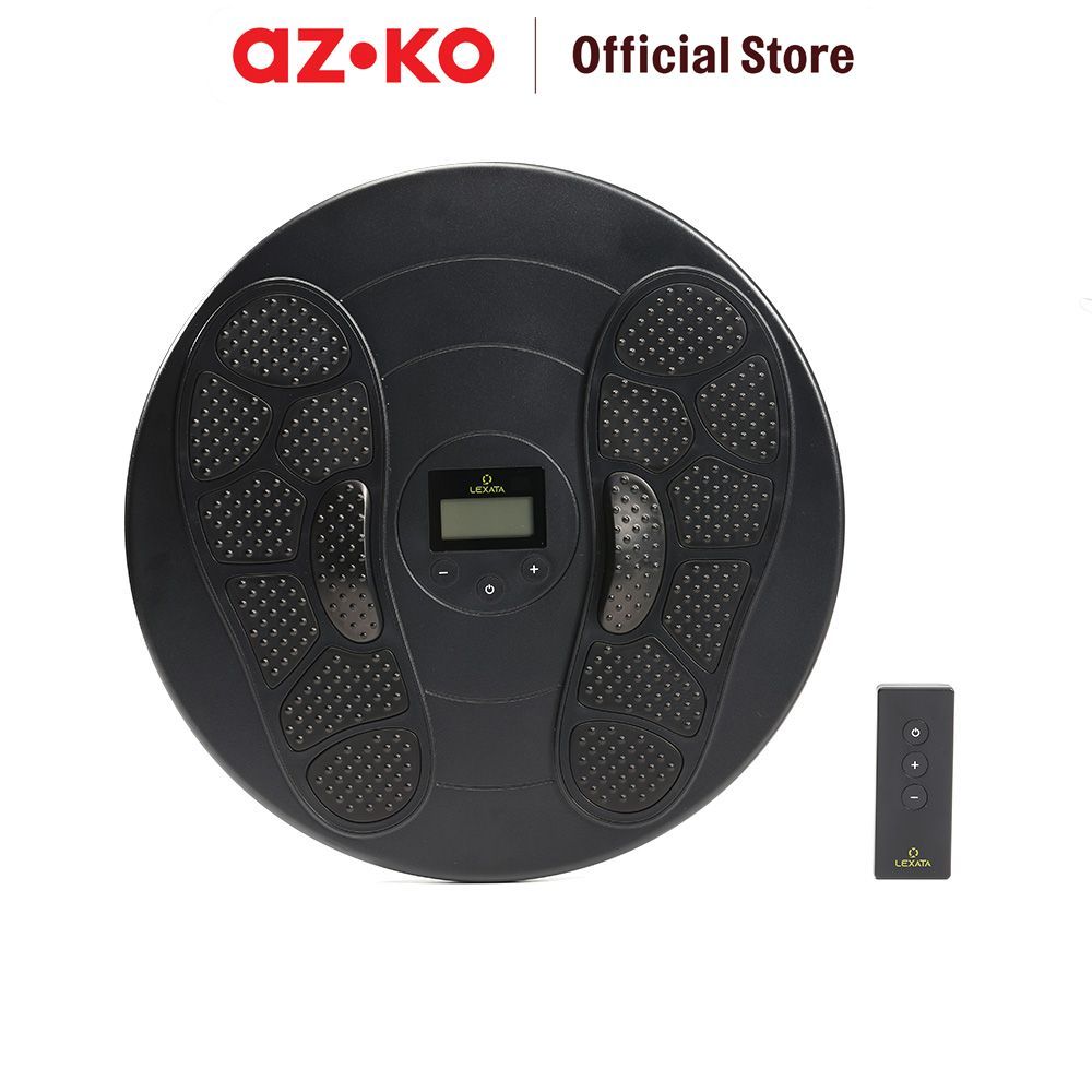 AZKO Lexata Alat Pijat Kaki Elektrik Simulator - Hitam Foot Massager Leg Massager Pijat Kaki Elektri