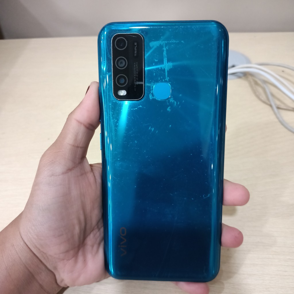 Handphone Vivo Y30i Ram 4/64GB ( Batangan, Cek Minus 2508 ) 417412