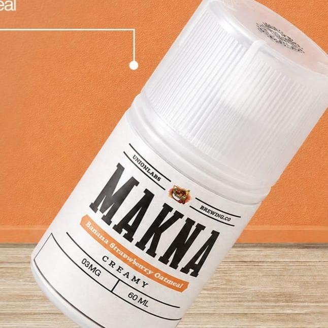 MAKNA V6 Banana Strawberry Oatmeal 60mL by Union Labs - Liquid Makna