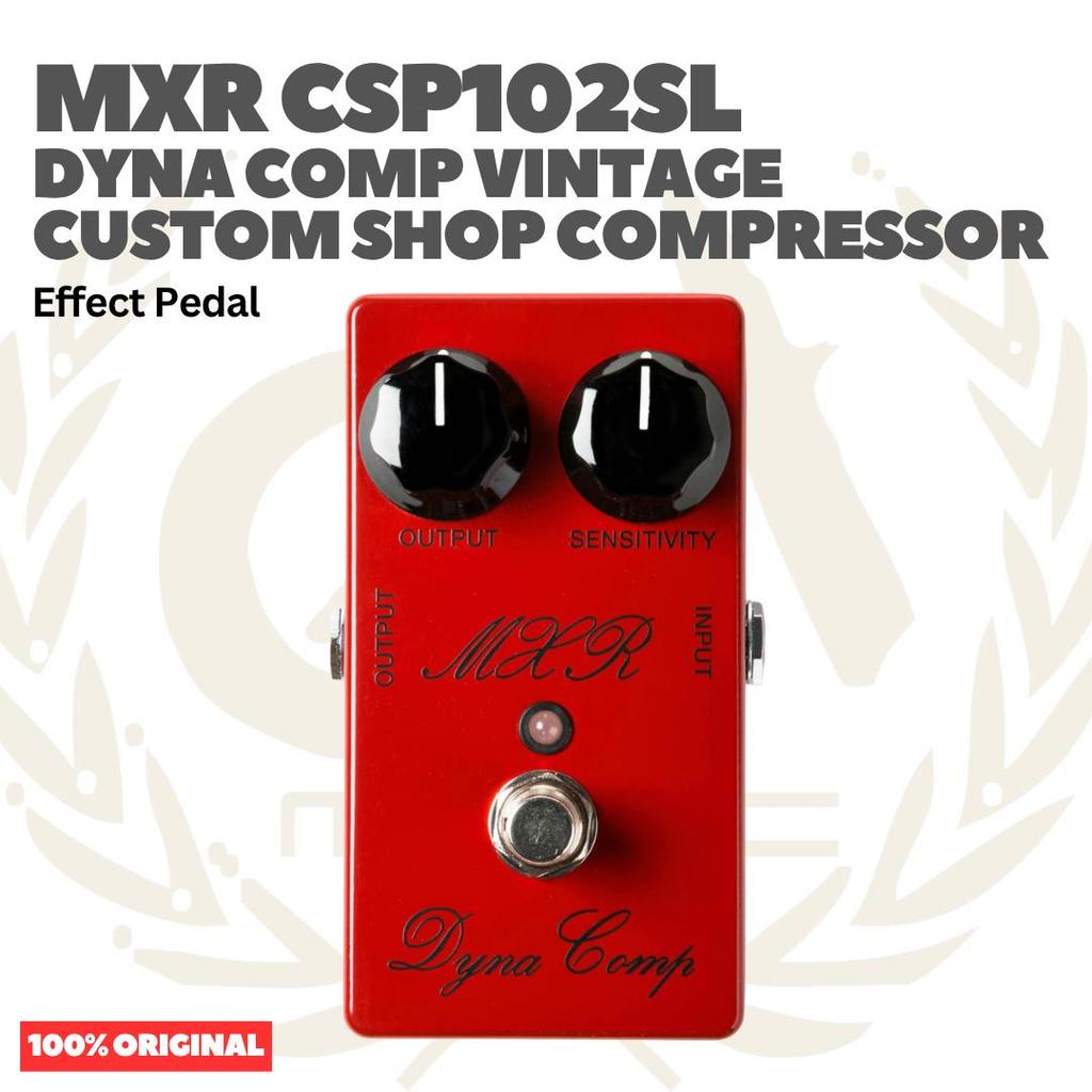 MXR CSP102SL Dyna Comp Vintage Custom Shop Compressor Effect Pedal - Efek Pedal Gitar Bass