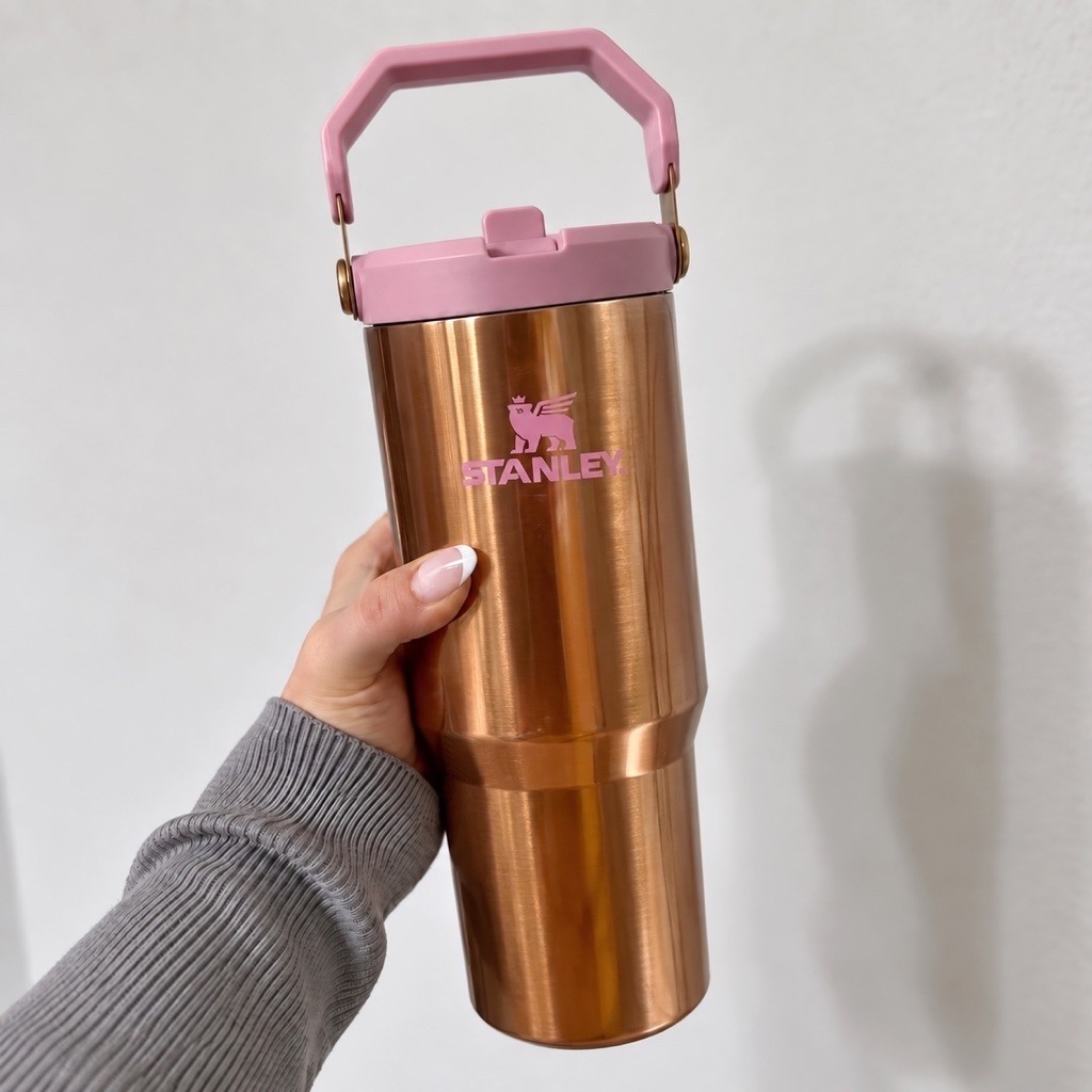 KIOSBERTHA OS Ready Stanley Jennie Rose Gold Messi Box Gift Hadiah Mewah Tumblr Botol Minum Estetik 