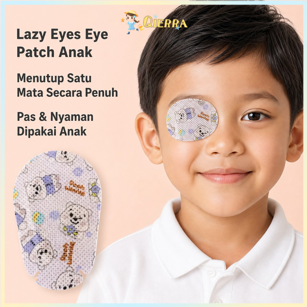 Qierra Penutup Mata Lazy Eyes Lazy Eyes Patch Penutup Mata Anak Penutup Mata Terapi Terapi Mata Anak