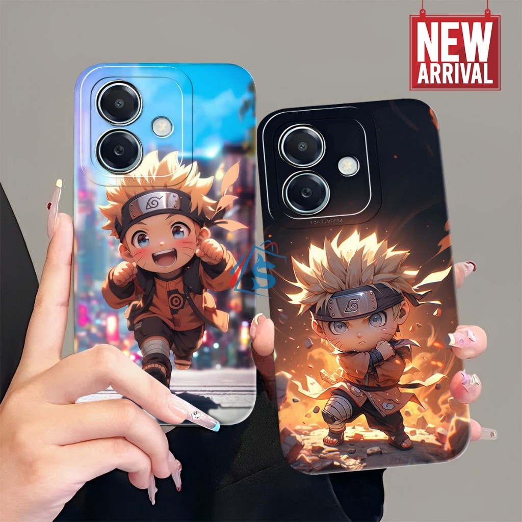 [SHARKCASE] Softcase OPPO A3X RENO 12F 12 12 PRO 11F A79 A98 A78 4G A78 5G Motif Anime Naruto Cute K