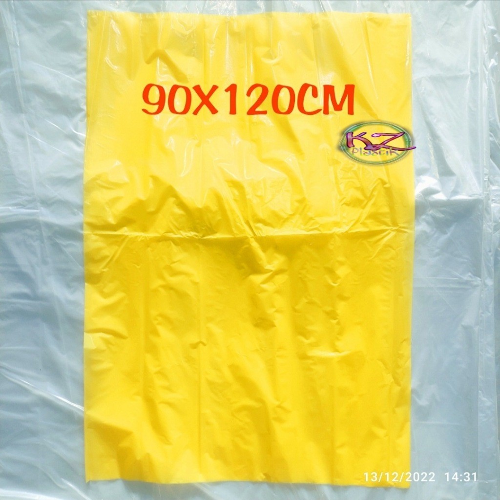 Kantong Plastik Sampah Medis 90 x 120 cm / Kantong Plastik Sampah 90 x 120 Cm Kantong Sampah 90x120