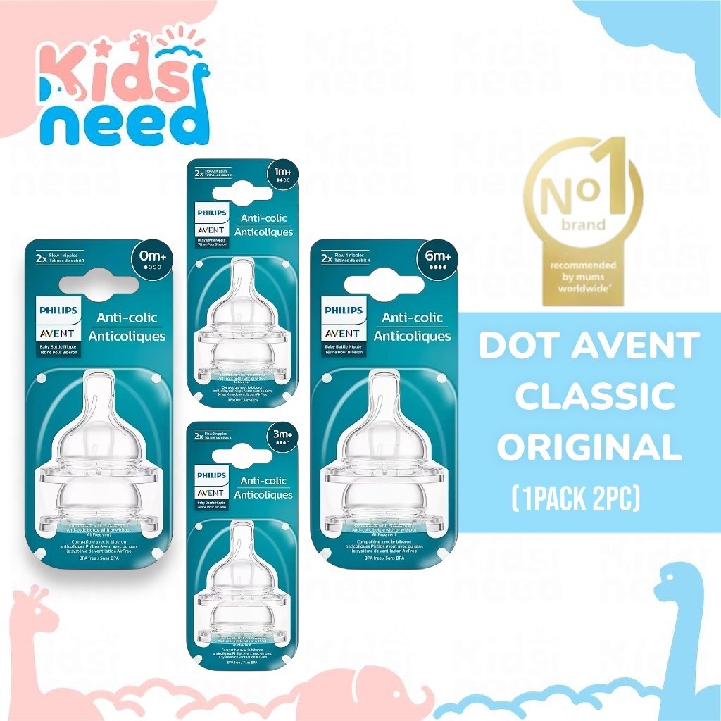 Dot Avent CLASSIC/Avent Teat Nipple Classic ORI