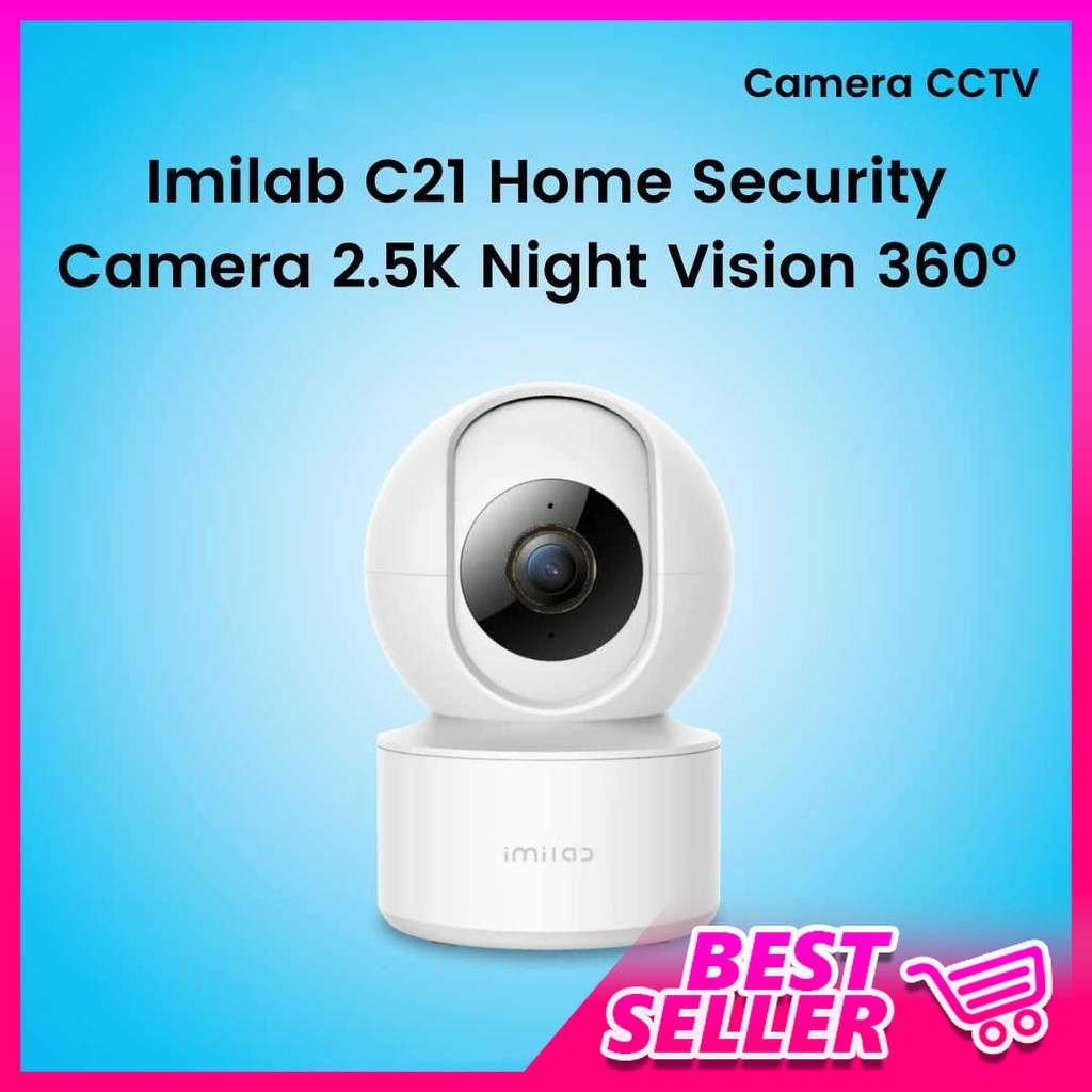 IMILAB Kamera CCTV Two Way Audio 360 Motion Tracking F2.0 2.5K - C21