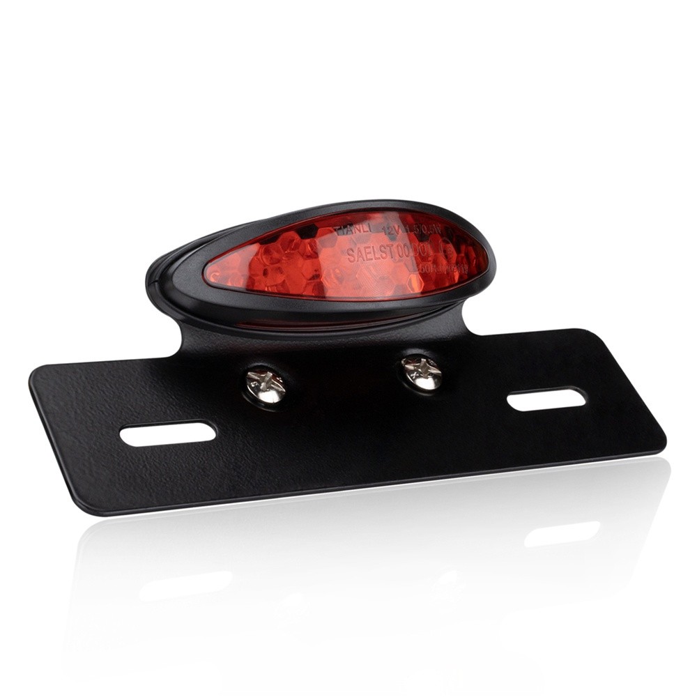 Stop Lamp Lampu Rem Taillight LED Custom  Cat Eye Taillight Chopper Bobber Flattracker Scrambler Bri