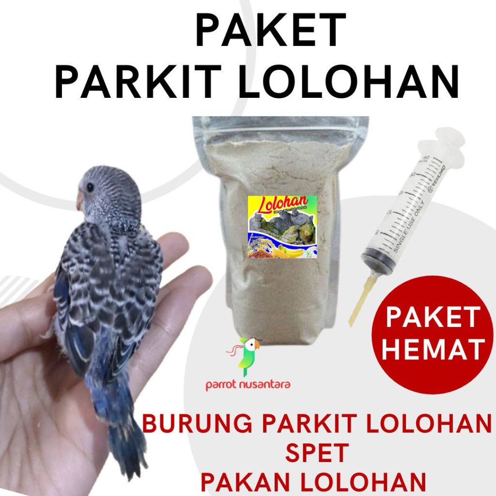 MAGELJAYA PAKET HEMAT PARKIT LOLOHAN, SPET, PAKAN LOLOH