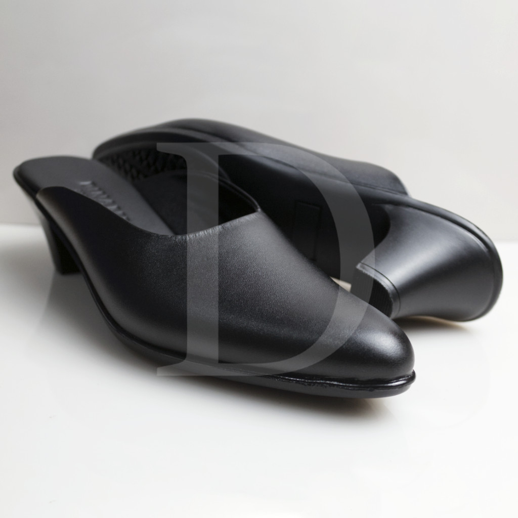 Selop Kulit Jawa Wanita Hak 5cm by Dinamis Magetan