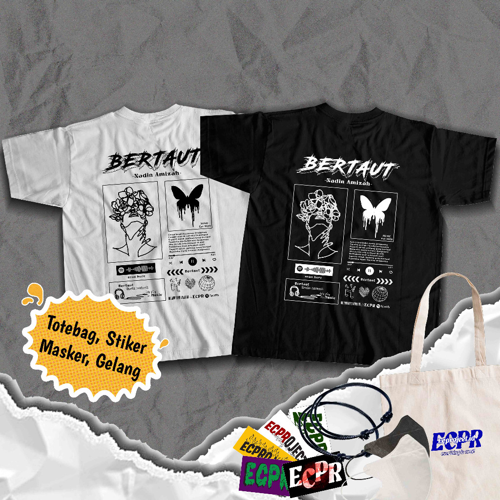 [AESTHETIC] KAOS BERTAUT NADIN AMIZAH